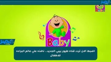 اضبط الآن تردد قناة طيور بيبي الجديد.. نافذة على عالم البراءة للأطفال